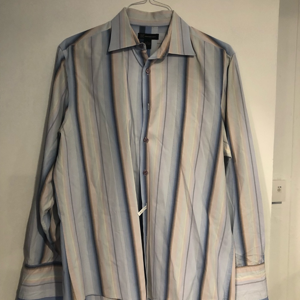 Macy’s brand INC French cuff button down dress shirt